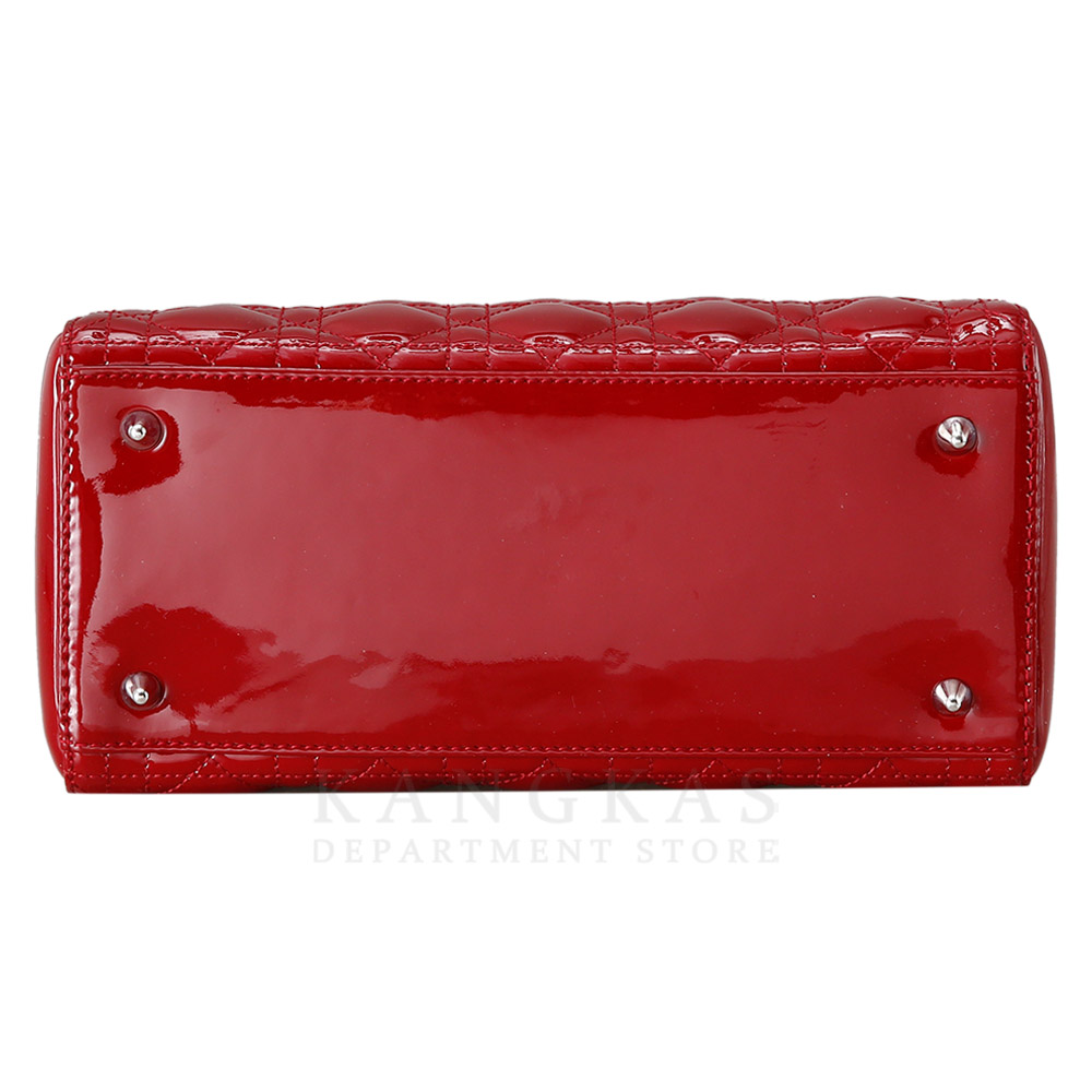 CHRISTIAN DIOR(USED)크리스찬디올 레이디디올 페이던트 미듐 레드